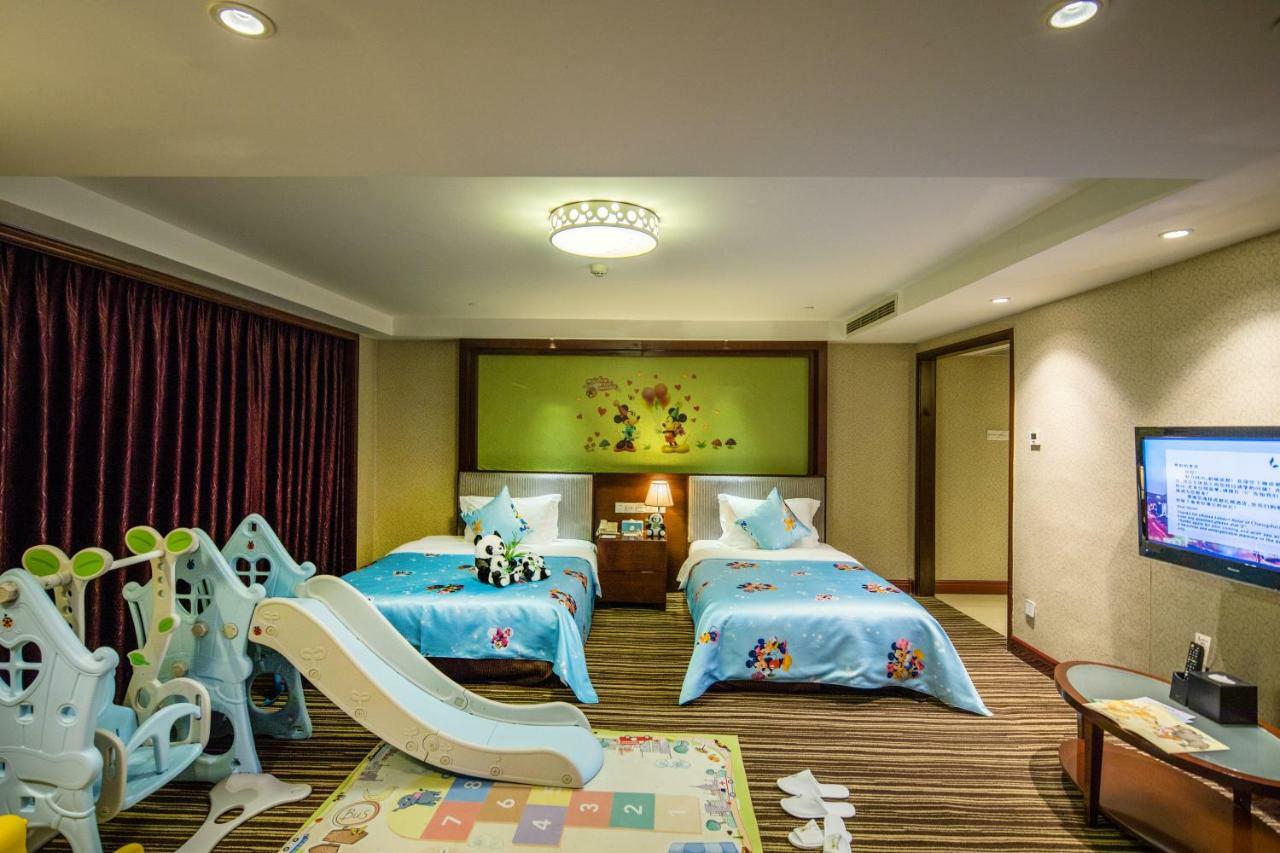 Leeden Hotel Chengdu Esterno foto